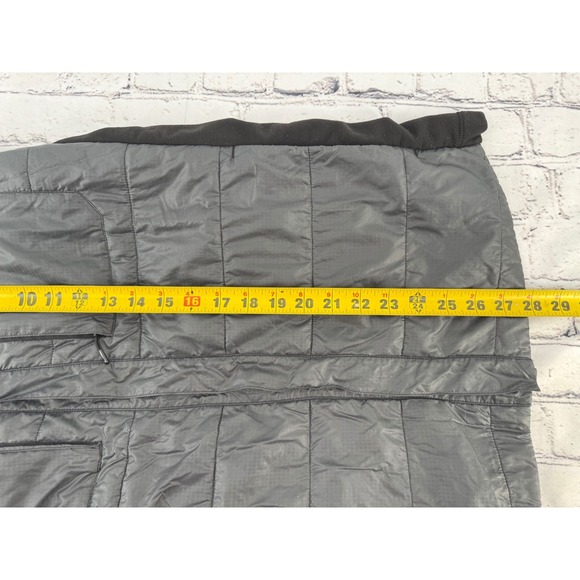 Smartwool Smartloft 60 Snap Down Shirt Men's Medium Charcoal Puffer Quilted - Picture 10 of 11